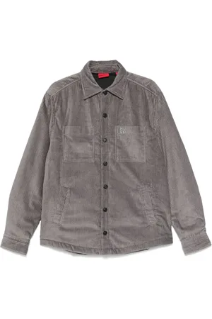 HUGO BOSS Camisa capitonada de pana