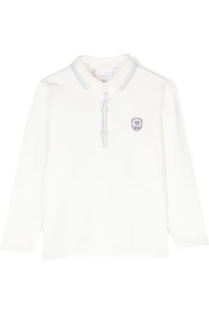 PATACHOU Playera tipo polo con logo bordado