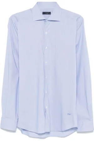 FAY Camisa con rayas estampadas