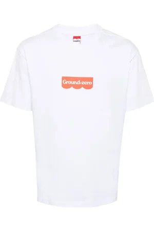 Ground Zero Playera con logo estampado
