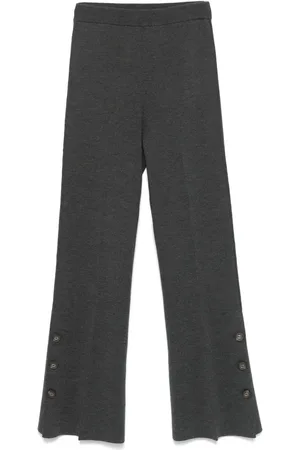 Twin-Set Pantalones con dobladillo vuelto