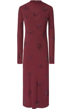 Pinko Vestido con detalles de cristal