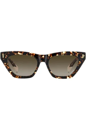 Missoni Lentes de sol con armazón cat eye estilo carey
