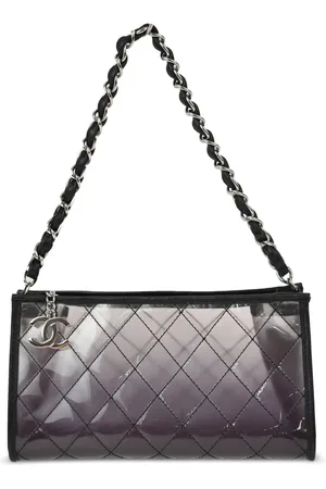 CHANEL Bolsa de hombro con capitonado de rombos 2007