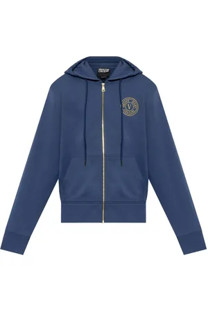 VERSACE Hoodie con logo estampado