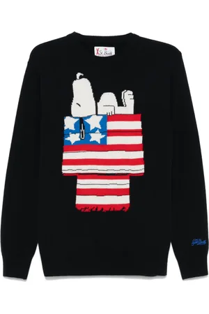 MC2 SAINT BARTH Suéter con motivo Snoopy de x Peanuts™