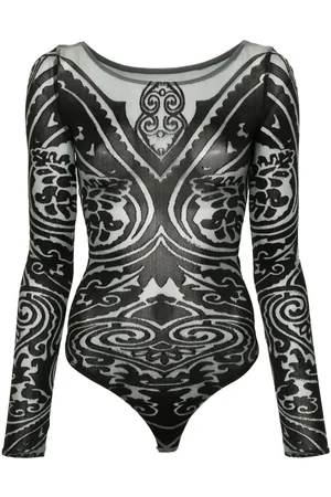 Wolford Body Body Tattoo de x ETRO