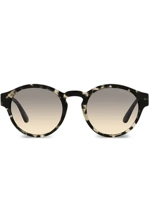 Giorgio Armani Lentes de sol con armazón redonda
