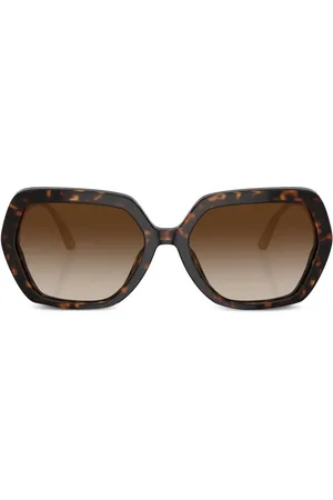 Dolce & Gabbana Lentes de sol Crystal con armazón oversize