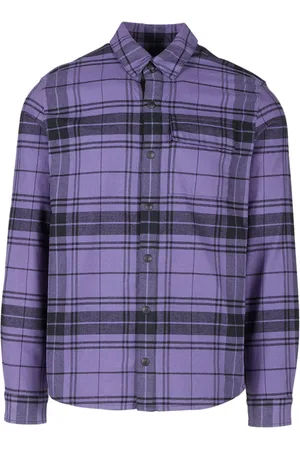 Aztech Camisa con cuadros estampados