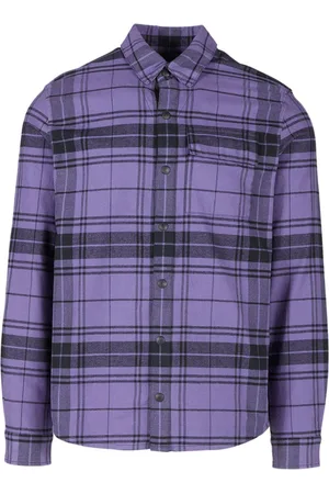 Aztech Camisa con cuadros estampados