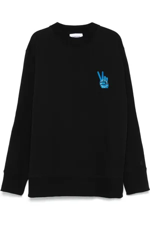 Etudes Sudadera con símbolo de la paz bordado