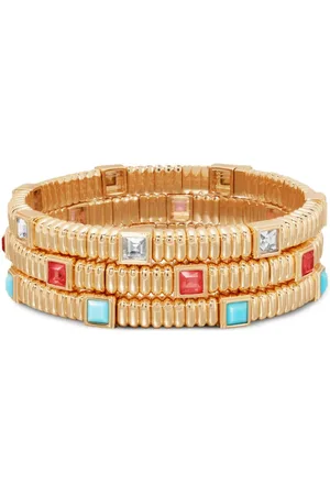 Roxanne Assoulin Set de tres pulseras Giulia