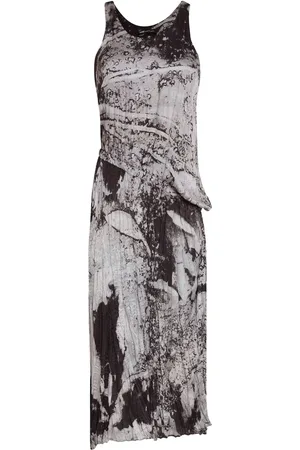 Uma Raquel Davidowicz Vestido con estampado gráfico
