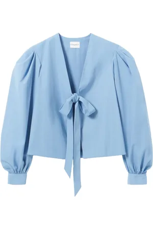 Claudie Pierlot Blusa con lazo en el frente