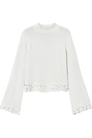 Twin-Set Playera con diseño bordado