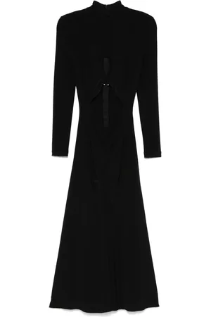 NISSA Vestido midi con aberturas