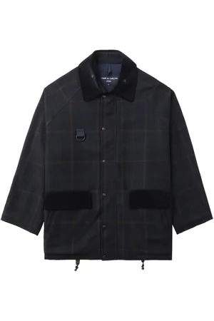 Comme des Garçons Chamarra con motivo cuadros