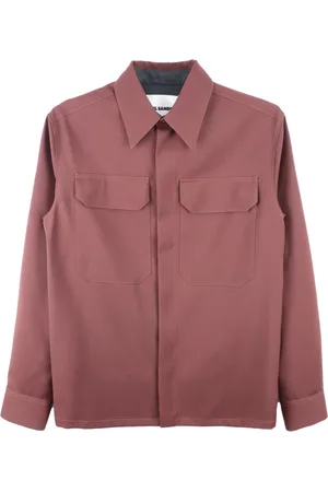 Jil Sander Camisa estilo gabardina