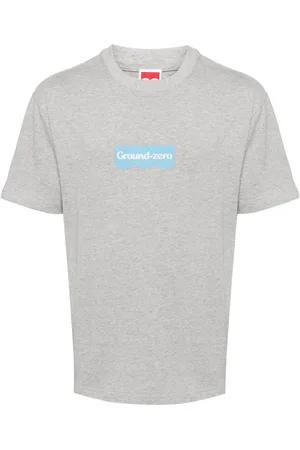 Ground Zero Playera con logo estampado