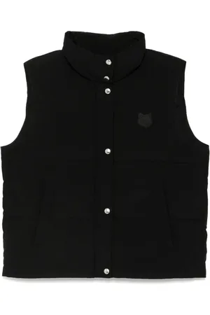 Maison Kitsuné Chaleco con parche del logo