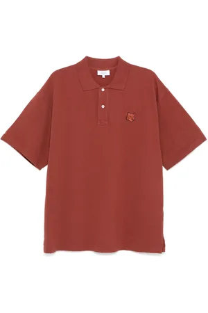 Maison Kitsuné Playera tipo polo Bold Fox