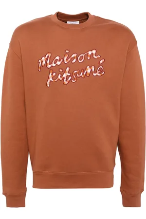 Maison Kitsuné Sudadera Handwriting Gingham