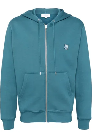 Maison Kitsuné Chamarra con capucha y parche Bold Fox