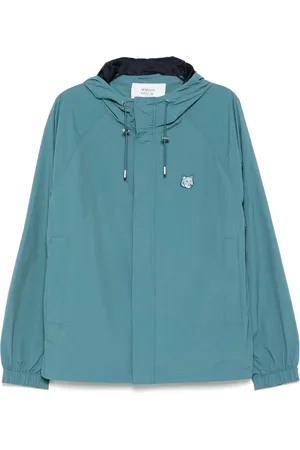 Maison Kitsuné Chamarra rompevientos con motivo Fox Head