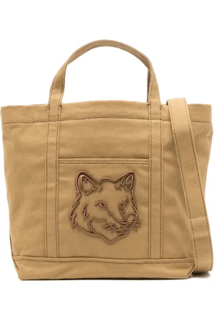 Maison Kitsuné Tote pequeña con motivo Fox Head