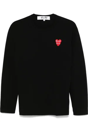 Comme des Garçons Playera con parche de corazón
