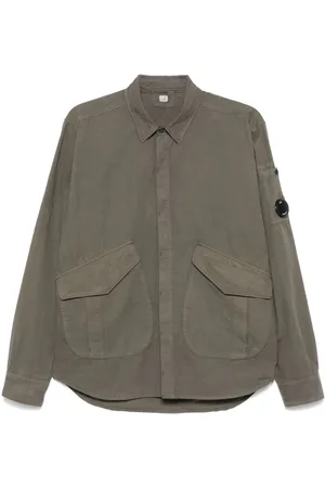C.P. Company Sobrecamisa Microreps Diamond Peach