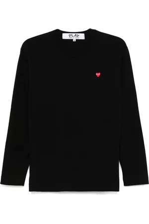 Comme des Garçons Playera con parche de corazón