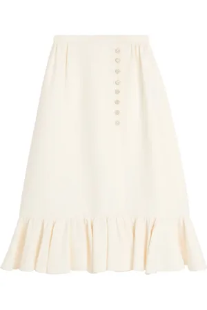 VALENTINO GARAVANI Falda midi Crepe Couture