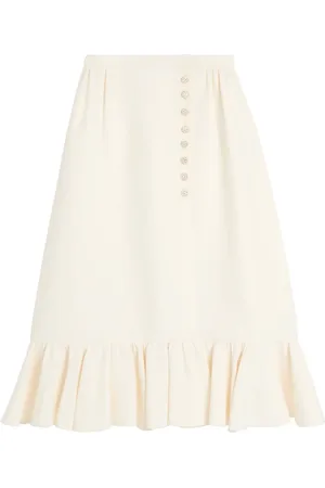 VALENTINO GARAVANI Falda midi Crepe Couture