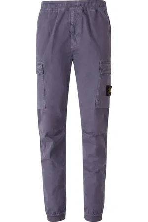 Stone Island Pants con parche del logo