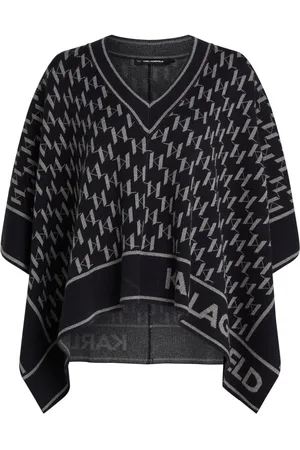 Karl Lagerfeld Capa con monograma estampado