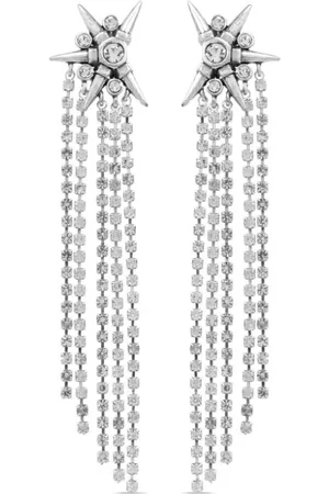 AllSaints Aretes con detalles de cristal