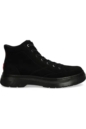 HUGO BOSS Tenis altos con parche del logo
