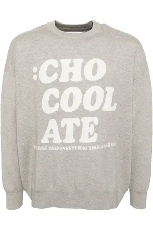 Chocoolate Suéter con logo estampado