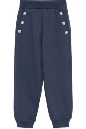 Balmain Pantalones con botones grabados