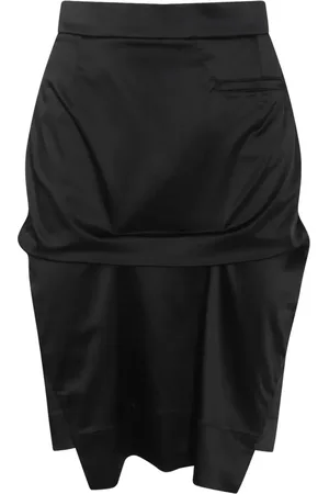 Vivienne Westwood Falda midi con efecto satinado
