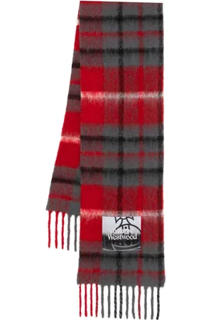 Vivienne Westwood Mascada con cuadros tartán estampados