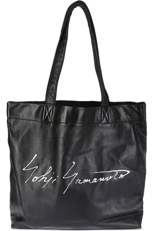 YOHJI YAMAMOTO Tote con logo grande