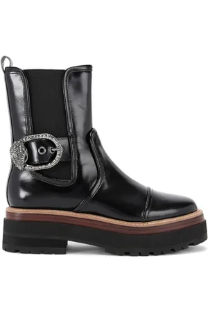 Kurt Geiger Botas chelsea Mayfair con tacón de 50mm