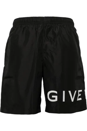 Givenchy Shorts de playa con logo 4G estampado