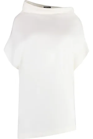 Fabiana Filippi Blusa con cuello asimétrico
