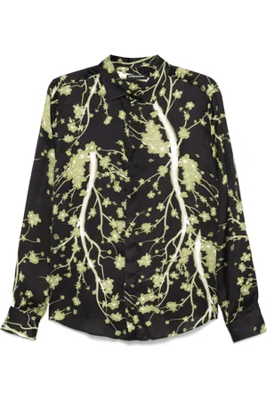 costume national contemporary Camisa con estampado floral