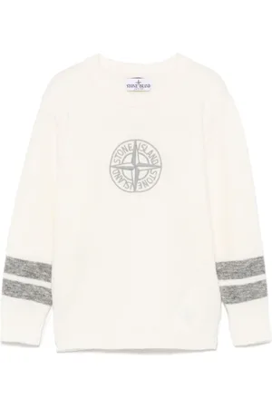 Stone Island Suéter con distintivo Compass
