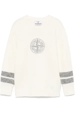 Stone Island Suéter con distintivo Compass